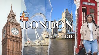 SOLO TRIP to London  CitizenM London review travel tips How to get around Where to eat [upl. by Notle]