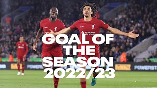 GOAL OF THE SEASON WINNER 202223  Best goals from Salah Gakpo Nunez [upl. by Eisen]