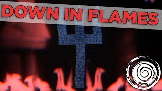 Blue Stahli  Down In Flames Official Lyric Video [upl. by Oznecniv]