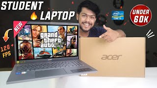 Acer Aspire 5 Laptop Unboxing Gaming Test Best Laptop For Student Under 60k [upl. by Tamsky]