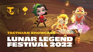 Lunar Legend Festival 2022  Tactician Showcase  Teamfight Tactics [upl. by Akit]