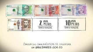 Banco de la República lanza el billete de 5 mil [upl. by Jermyn]