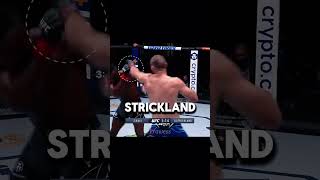 How Sean Strickland almost finished Uriah Hall mma [upl. by Sobel118]