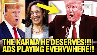 Trump TORMENTED by KAMALA AD BLITZ Before Debate [upl. by Noicpesnoc]