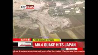 Japan Earthquake Tsunami Hits After 89 Quake [upl. by Karee682]