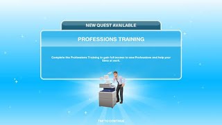 CARA MENYELESAIKAN PROFESSIONS TRAINING QUEST  THE SIMS FREEPLAY INDONESIA [upl. by Waverley]