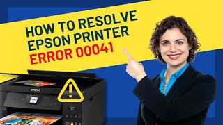 How To Resolve Epson Printer Error 00041 Printer Tales [upl. by Jerz]