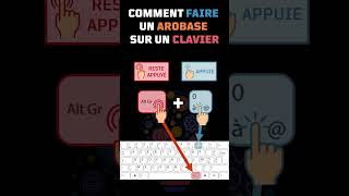 Comment faire un arobase sur un clavier dordinateur [upl. by Larred]