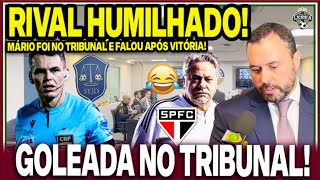 🚨STJD BATE O MARTELO E SÃO PAULO PASSA VERGONHA NACIONAL ANULAÇÃO NEGADA E GOLEADA NO TRIBUNAL [upl. by Nivan]