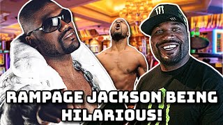 rampage jackson being hilarious [upl. by Lenehc]