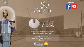 1º Dia do Tríduo de São José Operário  2024 [upl. by Paviour]