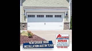 New garage door installation Austin Texas [upl. by Tamsky857]