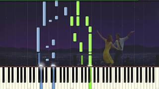 BEST OF La La Land  Epilogue  Piano tutorial Synthesia [upl. by Ellennahs]