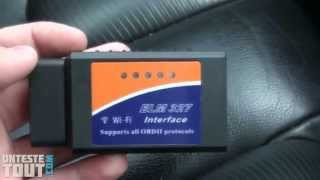 Lunaris2142 teste l’interface diagnostic ELM 327 Wifi [upl. by Nnylyahs141]