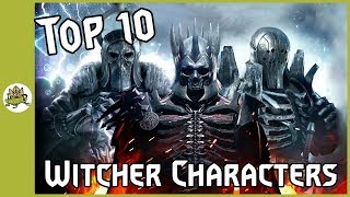 Top 10 most powerful Witcher characters lore amp backstory [upl. by Timothy598]