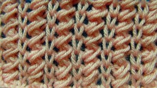 WZORY NA DRUTACHKNITTING STITCHPIONOWA PLECIONKA [upl. by Sudoeht]