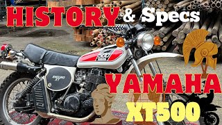 Yamaha XT500  The history behind a legendary machine  Red Carpet Reviews [upl. by Almund993]