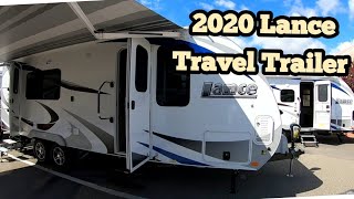 2020 Lance Model 2285 22 Travel Trailer WalkThruSanta Rosa RV Boat amp Sport Expo [upl. by Skvorak]