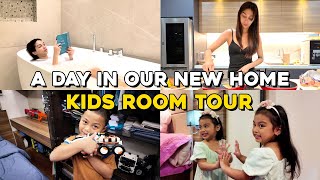 A DAY IN OUR NEW HOME  KIDS ROOM TOUR  ZEINAB HARAKE [upl. by Noivad173]