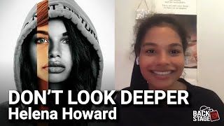 DONT LOOK DEEPER star Helena Howard on Playing Aisha in Quibi SciFi Mystery Series [upl. by Esinek45]