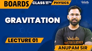 Gravitation Class 11 L1  Class 11 Physics Chapter 7  CBSE 2024  Anupam Sir [upl. by Euhsoj628]