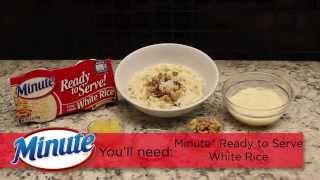 Easy Rice Pudding Recipe  Minute® Rice [upl. by Aluino216]