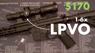 170 16x LPVO BY Vector Optics [upl. by Laurella176]