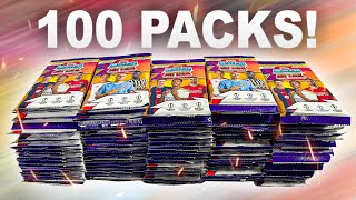 Opening 100 PACKS of MATCH ATTAX 202324 1200 cards [upl. by Vaughan]