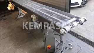 IP65 Standartlarına uygun komple yıkanabilir  Tel band konveyörü  Wire conveyor [upl. by Adniled671]