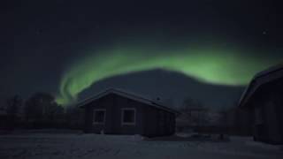 Northern lights in Utsjoki [upl. by Giustino844]