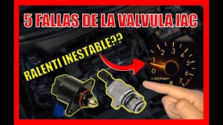 💥5 Sintomas De VÁLVULA IAC En Mal Estado 👉🏻 ASÍ Falla El Motor De Tu AUTO 😱 [upl. by Perni62]