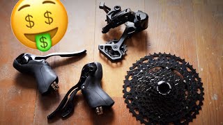 The BEST BUDGET Gravel Groupset Microshift Advent X [upl. by Etireuqram611]