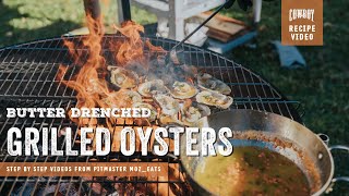 Perfect CharGrilled Oysters [upl. by Enialem]