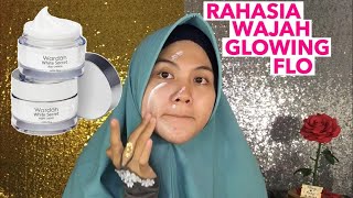 REVIEW WARDAH WHITE SECRET DAY CREAM amp NIGHT CREAM  RAHASIA WAJAH GLOWING [upl. by Nnylannej]