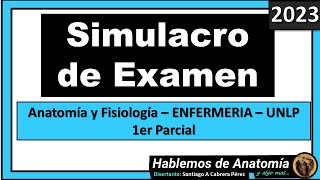 🔴👉SIMULACRO DE PARCIAL  ENFERMERIA 🟩 ANATOMIA y FISIOLOGIA 🟪 [upl. by Tabbie]