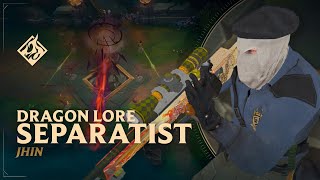 Dragon Lore Separatist Jhin 🔫 Counter Strike Edition 🔫 ​​​ RuneForge—LoL Custom Skins [upl. by Ohcirej]