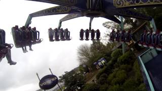 Thorpe Park  Vortex on ride POV Ultra HD 27k [upl. by Hermann]