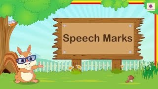 Speech Marks  English Grammar amp Composition Grade 3  Periwinkle [upl. by Enylodnewg83]