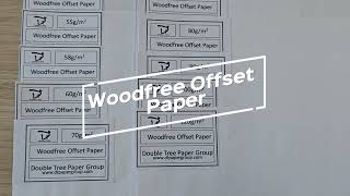 woodfree offset paper [upl. by Hemetaf]