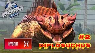 Jurassic World The Game EP628  อัพ DIPLOSUCHUS เป็นร่าง 2 LV20 แล้วนะ [upl. by Jock]