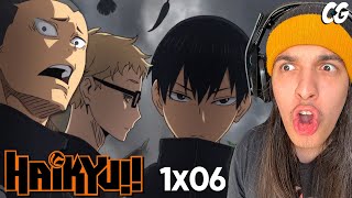 KARASUNO VS AOBA JOHSAI  React Haikyuu EP 6 [upl. by Acinorev252]