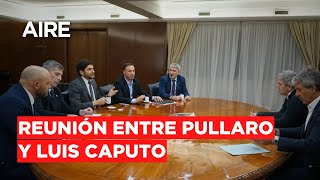 🔴 Puccini tras la reunión entre Caputo y Pullaro quotNo fuimos a mendigarquot 🔴 [upl. by Kiel]