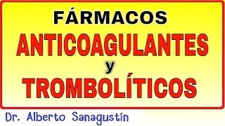 Anticoagulantes y trombolíticos mecanismos de acción [upl. by Aihsena]