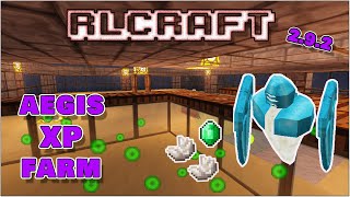 Aegis XP Farm  Nether Quartz Emerald Gold and Cleansing Crystal Farm  RLCraft 292d [upl. by Suiravaj]