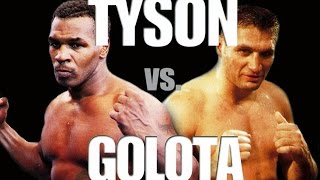 Mike Tyson vs Andrew Golota [upl. by Niffirg]