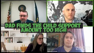 Dad Finds the Child Support Amount to Be High but Lacks Evidence to Object to It [upl. by Shaun953]