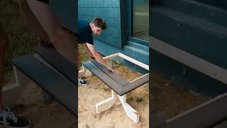 Diy Deck Stairs shortvideo [upl. by Audras646]