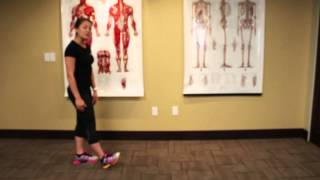 Dynamic Stretching  Toe swipe for hamstrings and calves [upl. by Alrahs]