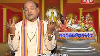 Garikipati Andhra Mahabharatam  Drona Parvam Episode 1160  Part 3 [upl. by Leirbag7]