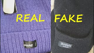 Real vs fake Thinsulate thermal hat review How to spot ripoff Thinsulate winter cap [upl. by Tterrej]